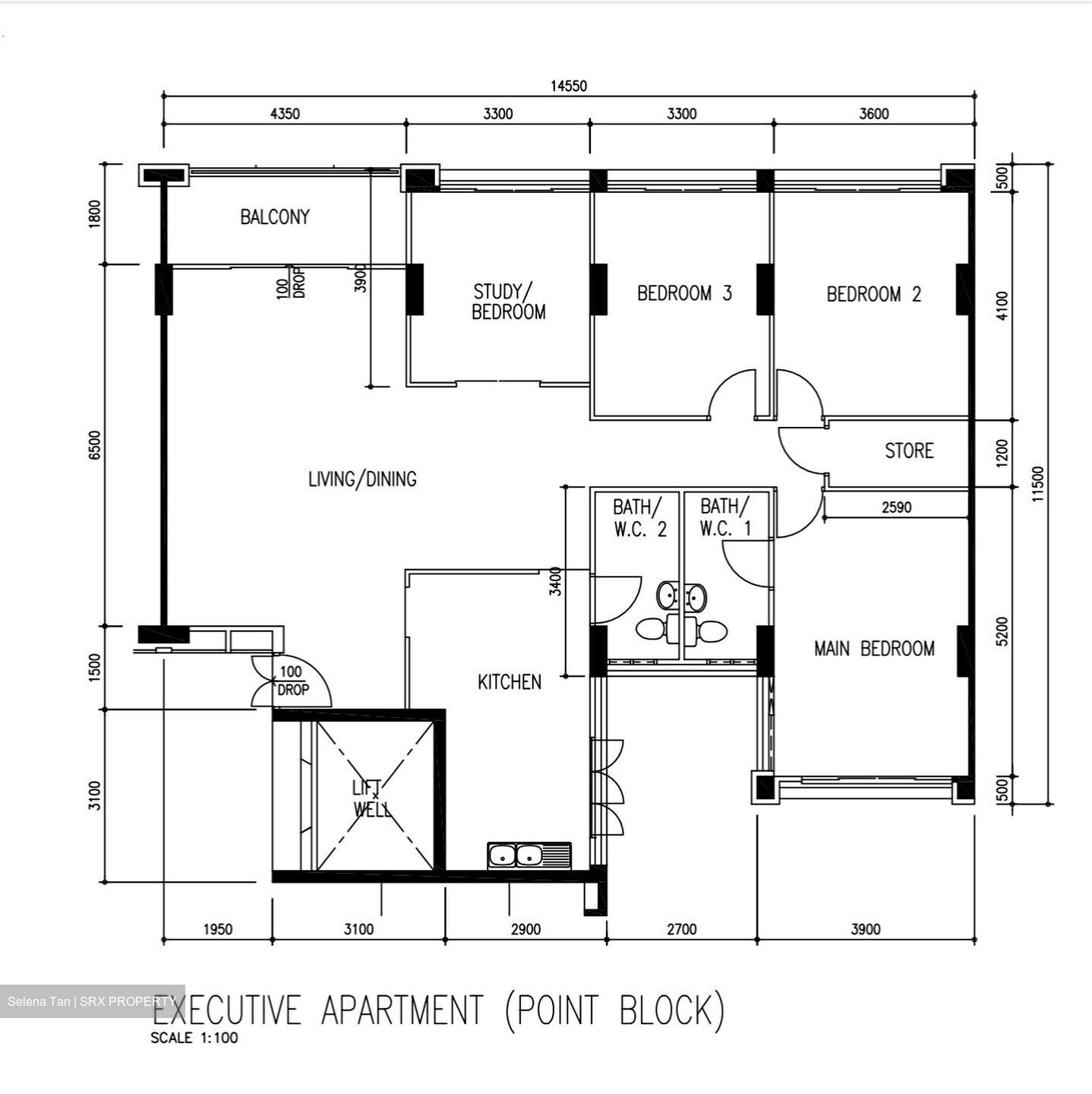 Blk 559 Hougang Street 51 (Hougang), HDB Executive #502000371